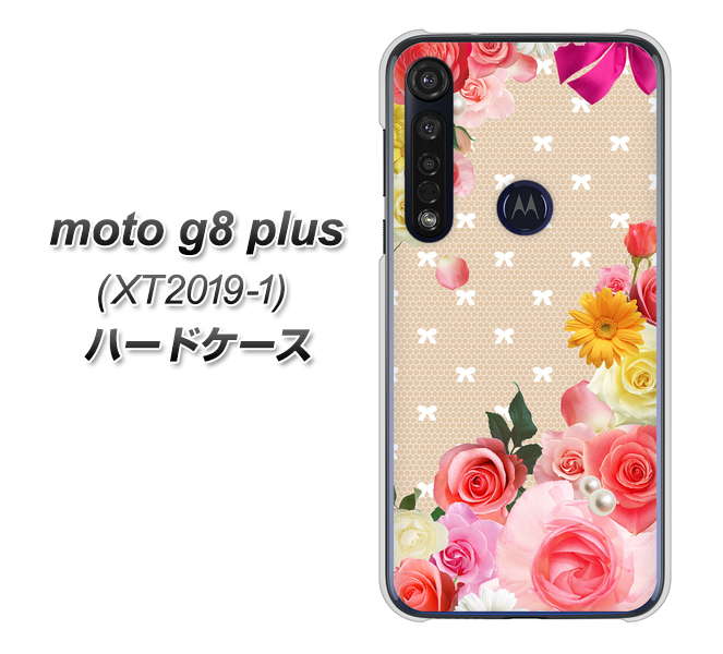 SIMフリー moto g8 plus XT2019-1 高画質仕上げ 背面印刷 ハードケース【SC825 ロリータレース】