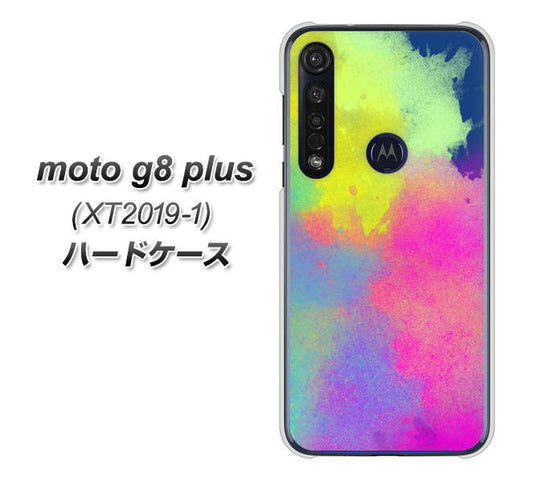 SIMフリー moto g8 plus XT2019-1 高画質仕上げ 背面印刷 ハードケース【YJ294 デザイン色彩】