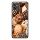 moto g32 高画質仕上げ 背面印刷 ハードケース【442 クッキー mix】
