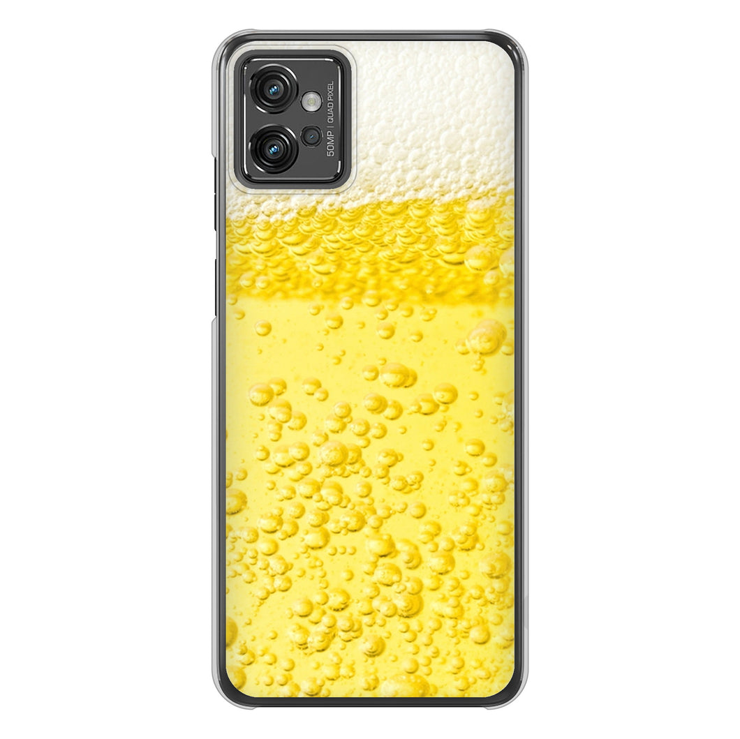moto g32 高画質仕上げ 背面印刷 ハードケース【450 生ビール】