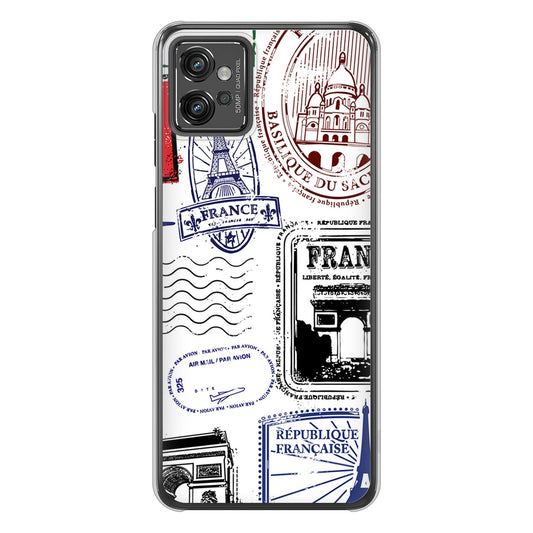 moto g32 高画質仕上げ 背面印刷 ハードケース【592 ＦＲＡＮＣＥ】