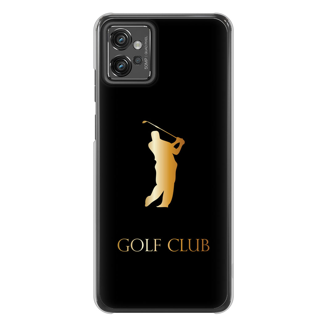 moto g32 高画質仕上げ 背面印刷 ハードケース 【610 GOLFCLUB】