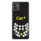 moto g32 高画質仕上げ 背面印刷 ハードケース【IA807 Cat＋】