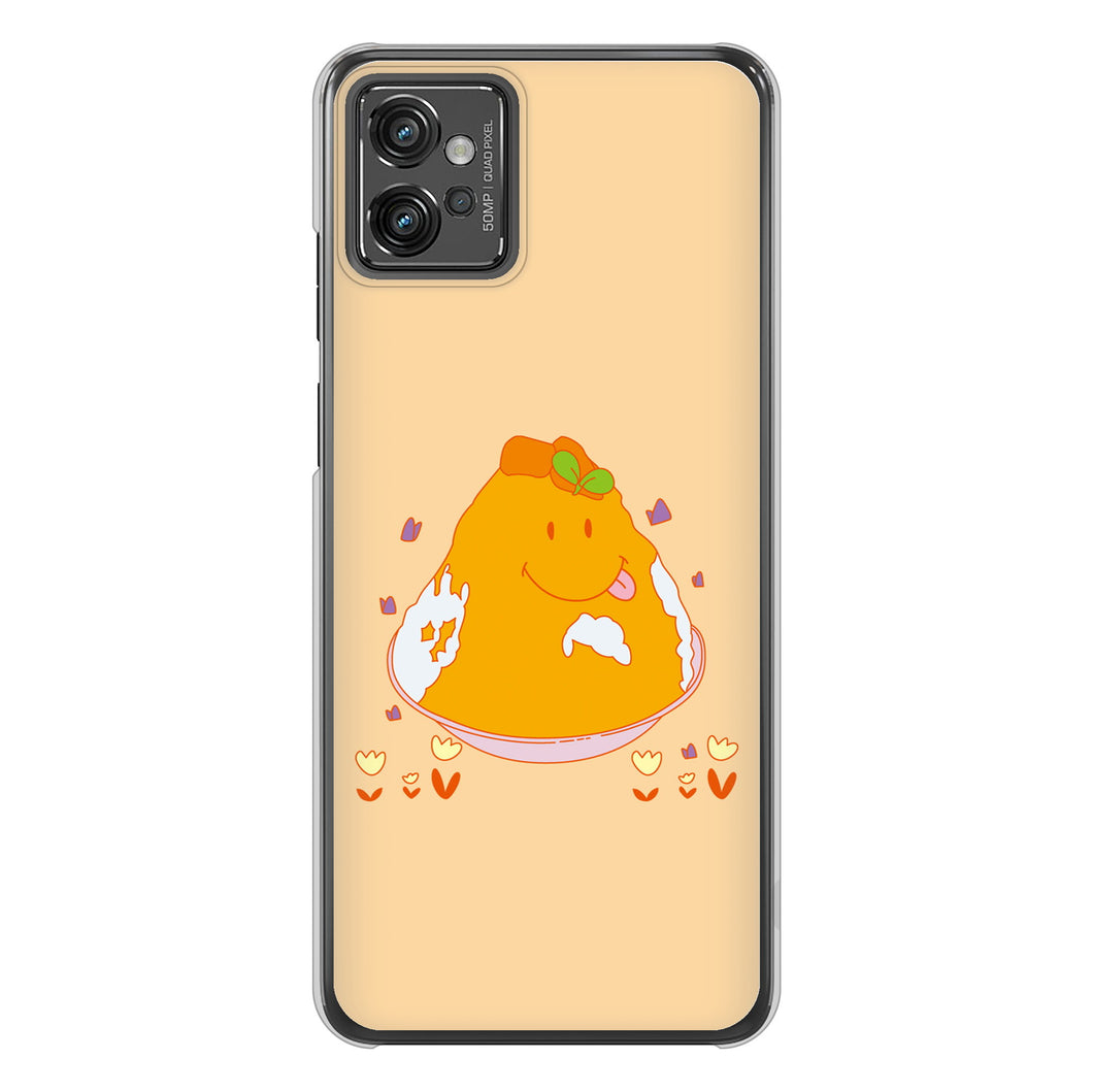 moto g32 高画質仕上げ 背面印刷 ハードケース スイーツイラスト
