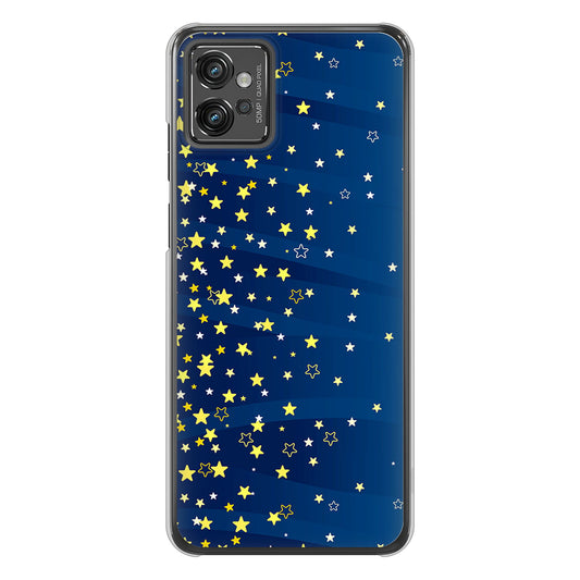 moto g32 高画質仕上げ 背面印刷 ハードケース 【VA842 満天の星空】