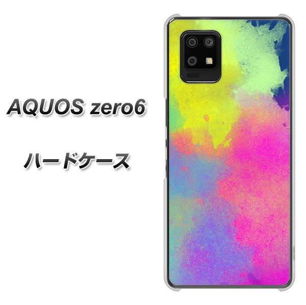 SoftBank アクオスゼロ6 高画質仕上げ 背面印刷 ハードケース【YJ294 デザイン色彩】