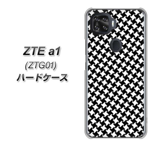 au ZTE a1 ZTG01 高画質仕上げ 背面印刷 ハードケース【514 和柄＆筆文字 風車】