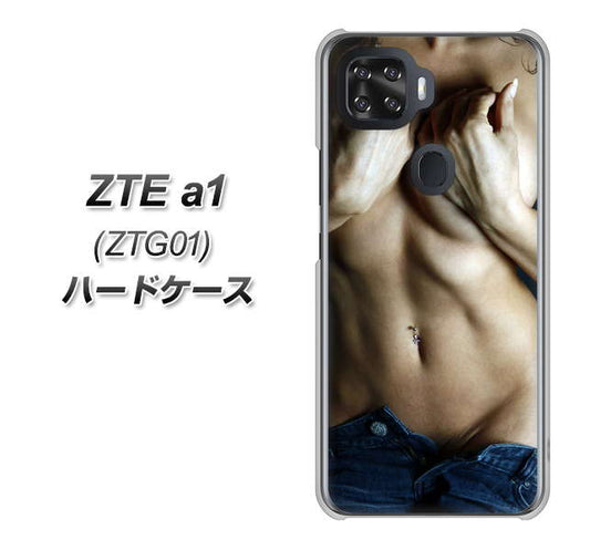 au ZTE a1 ZTG01 高画質仕上げ 背面印刷 ハードケース【602 ボディライン】