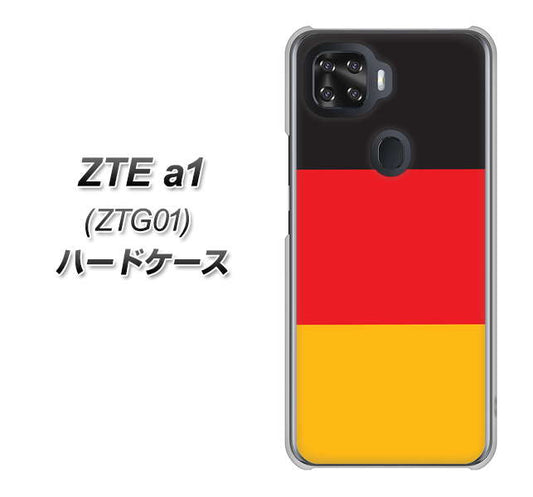 au ZTE a1 ZTG01 高画質仕上げ 背面印刷 ハードケース【675 ドイツ】