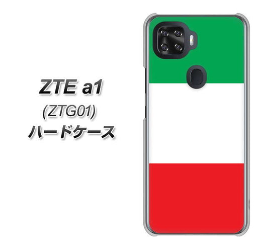 au ZTE a1 ZTG01 高画質仕上げ 背面印刷 ハードケース【676 イタリア】