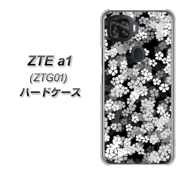 au ZTE a1 ZTG01 高画質仕上げ 背面印刷 ハードケース【1332 夜桜】