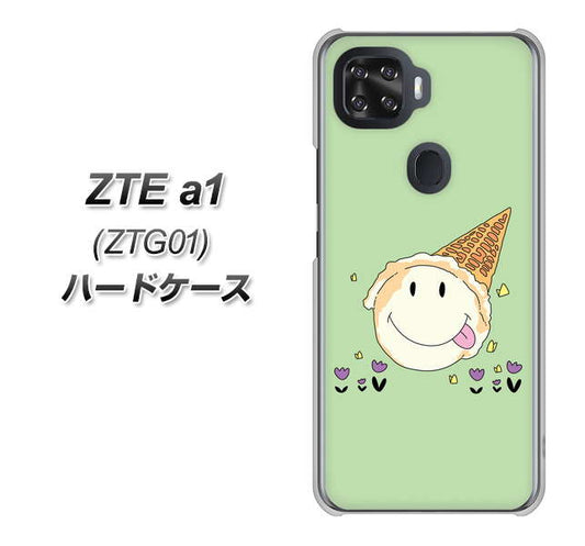 au ZTE a1 ZTG01 高画質仕上げ 背面印刷 ハードケース【MA902 アイスクリーム】