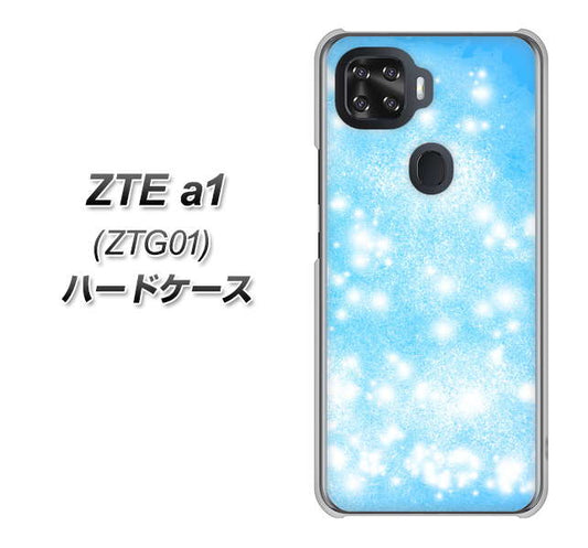 au ZTE a1 ZTG01 高画質仕上げ 背面印刷 ハードケース【YJ289 デザインブルー】