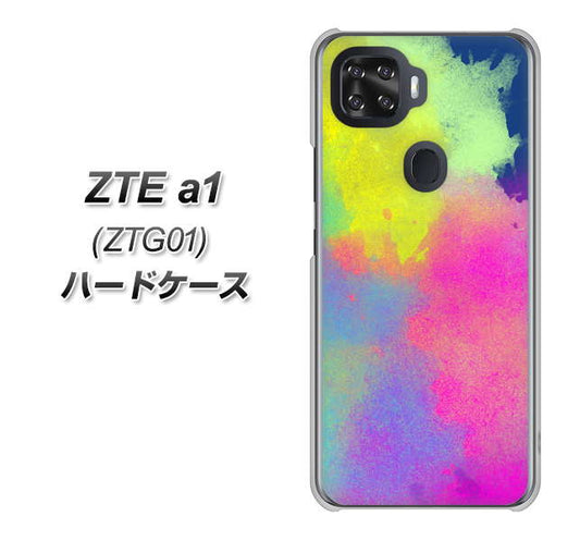 au ZTE a1 ZTG01 高画質仕上げ 背面印刷 ハードケース【YJ294 デザイン色彩】